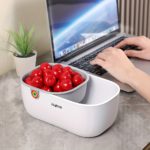 Two-Tier Modern Snack Bowl & Drying Basket