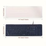 Transparent Silicone Keyboard Cover 2-Pack: Dust & Water Protection - Image 2
