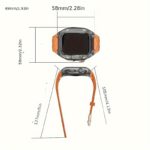 i Watch Series 9-4 TPU Strap: Strong, Adjustable Case - Image 4