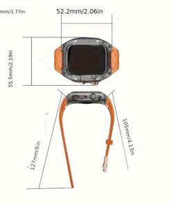 Alternative view of i Watch Series 9-4 TPU Strap: Strong, Adjustable Case