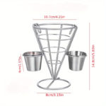 Trendy Iron Snack Baskets for Modern Dining - Image 4