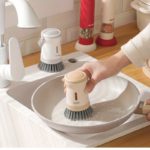 Heavy Duty Kitchen Brush with Soap Dispenser - Image 16