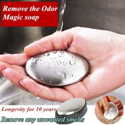 Stainless Steel Odor Remover Soap for Fresh Hands