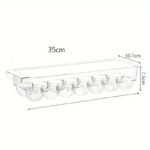 Refrigerator Egg Organizer – 3-Tier Clear Storage Solution - Image 7