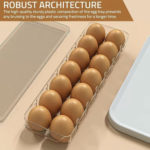 Refrigerator Egg Organizer – 3-Tier Clear Storage Solution - Image 14
