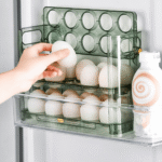 Refrigerator Egg Organizer – 3-Tier Clear Storage Solution - Image 9