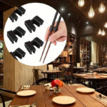 Silicone Chopsticks Holder, Durable PE, Easy Grip Set - Image 5