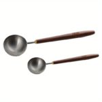 Bincoo Walnut Coffee Scoop: Elegant, Precise Measuring - Image 7