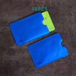 Black RFID Shielding Card Sleeves, 10-Pack Secure Holders - Image 13