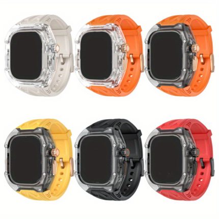 Universal Apple Watch Case & Strap Kit: Shockproof Style