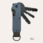 Compact Aluminum Keychain Holder: Sleek & Durable Design - Image 7