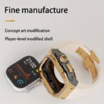 Luxury Silicone Band & Steel Case for Apple Watch 49 mm - Image 8