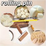 Beech Wood Rolling Pin - Perfect Dough Roller for Baking - Image 5