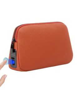 Anti-Theft Fingerprint Lock Travel Bag - USB Rechargeable