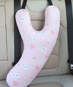 Y-Shaped Kids Travel Pillow for Car, Train & Plane Comfort