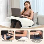 Cozy Arm Rest Lap Desk Pillow with Side Pocket - صورة 5