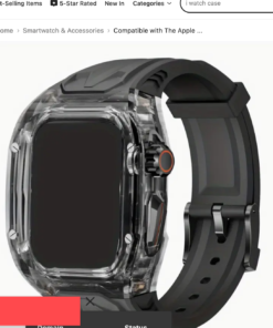 Durable TPU Strap & Case for Apple Watch Series