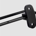 Modern Telescopic Wardrobe Hanger Rod - Durable Metal - Image 3