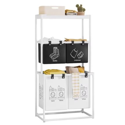 Steel Frame Laundry Organizer with Water-Resistant Baskets (Copy)