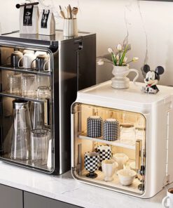 Alternative view of Compact Cup Holder with Drainage for Organized Kitchens