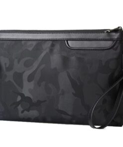 Chic Cotton-Lined Polyester Fashion Clutch Bag