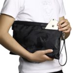 Chic Cotton-Lined Polyester Fashion Clutch Bag - Image 2