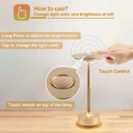 Jelena Modern LED Desk Lamp with Wireless Charging - Image 3