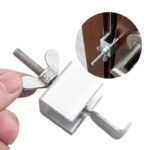 Compact Stainless Steel Travel Door Lock - Ultimate Security
