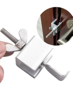 Compact Stainless Steel Travel Door Lock - Ultimate Security