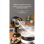 Compact Tabletop Range Hood with Dual-Speed Control - Image 4