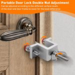 Compact Stainless Steel Travel Door Lock - Ultimate Security - Image 3
