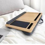 Portable Oak Laptop Desk for Dorms and Small Spaces - Image 5