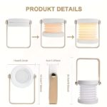 Bedside Table Lamp Retractable Lantern - Image 6