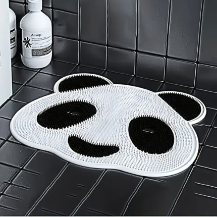 Panda-Themed Non-Slip Bath Mat, Quick-Dry Design