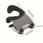 Space-Saving Stainless Steel Pot Clip Holder - صورة 2