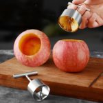 Dual-Size Stainless Fruit Corer for Home & Commercial Use