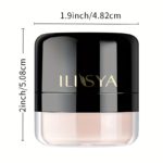ILISYA Loose Powder With Mushroom Head Makeup Foundation Long-lasting Oil Control Whitening Concealer Waterproof Sweatproof - صورة 3