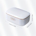 Space-Saving Leakproof Soap Dish with Secure Lid - صورة 4