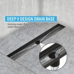SUS304 Stainless Steel Linear Shower Drain with Fast Flow - Image 2