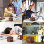 Smart Wooden Alarm Clock with Voice Control LED Display - Image 12