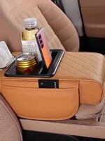 SUV & Truck Armrest Organizer with Cup Holders - Image 17