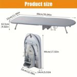 Compact Folding Ironing Board: Space-Saving, Heat-Resistant - Image 5