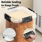 Airtight Bread Keeper with Slicing Guide & Sealable Lid - صورة 6