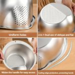 Durable Stainless Kitchen Strainer for Efficient Food Prep - Image 9