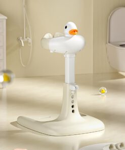 Duck Design Bath Stand: Safe & Fun for Ages 3-6
