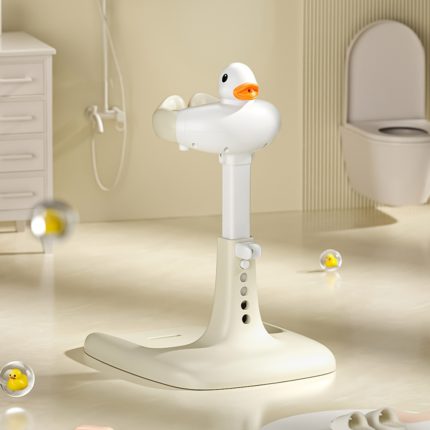 Duck Design Bath Stand: Safe & Fun for Ages 3-6