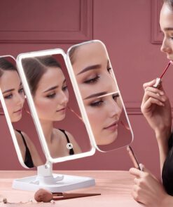 Alternative view of Compact Tri-Fold Vanity Mirror for Dorms & Salons