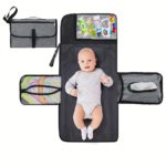 Compact Baby Changing Mat: Waterproof Travel Essential - صورة 5