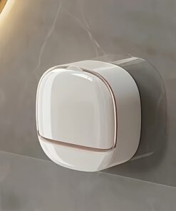 Elegant 3-Color Wall-Mounted Leakproof Soap Dish