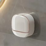 Elegant 3-Color Wall-Mounted Leakproof Soap Dish